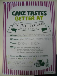 Our poster for the event!